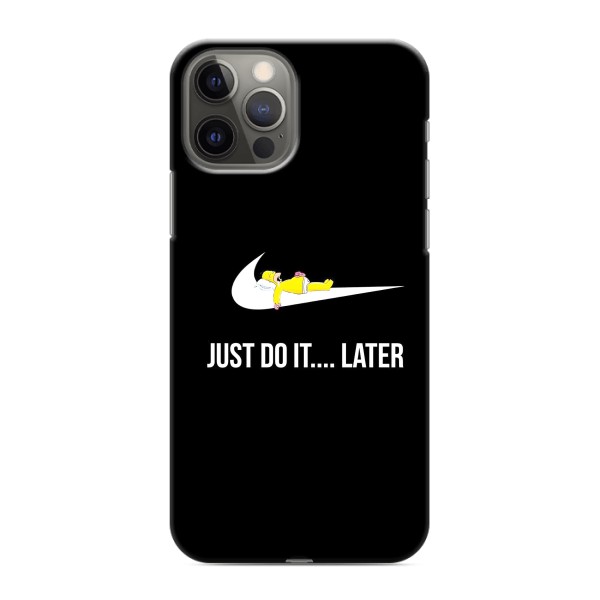 Чехол с логотипом Найк на iPhone 12 Pro – Nike just do it