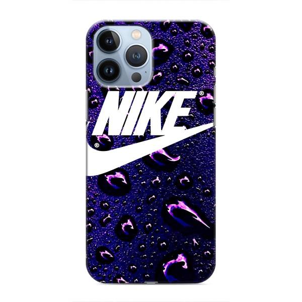 Чехол с логотипом Найк на iPhone 13 Pro Max – Найк на фиолетовом