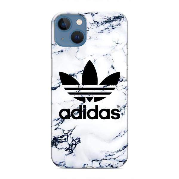 Чохли Адидас для iPhone 13 (AlphaPrint) – Адідас на мраморі