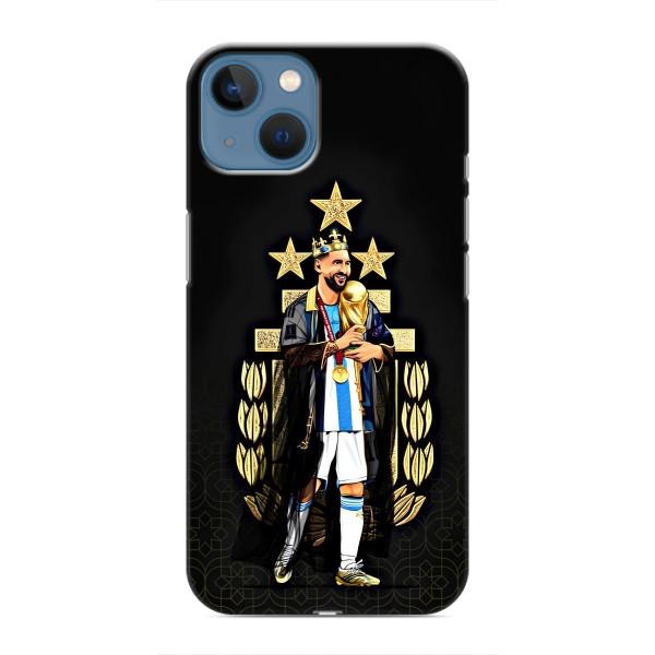 Чохли для iPhone 13 (Leo чемпіон) (AlphaPrint) – Мессі Король