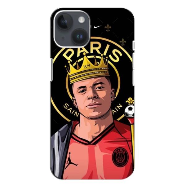 Чохол (TPU) з Футболістом на iPhone 14 Plus – Mbappe King