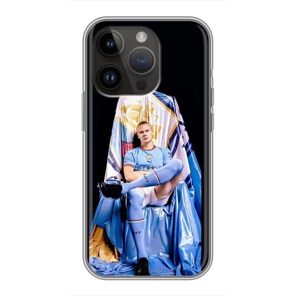 Чехлы с футболистом Ерлинг Холанд для iPhone 14 Pro Max (AlphaPrint) – футболист Холанн