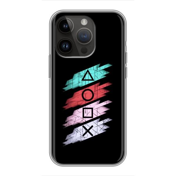 Чехол КИБЕРСПОРТ для iPhone 14 Pro Max – Значки Sony
