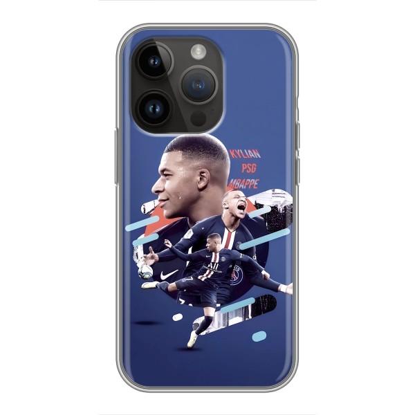 Чохол (TPU) з Футболістом на iPhone 14 Pro – Киліан