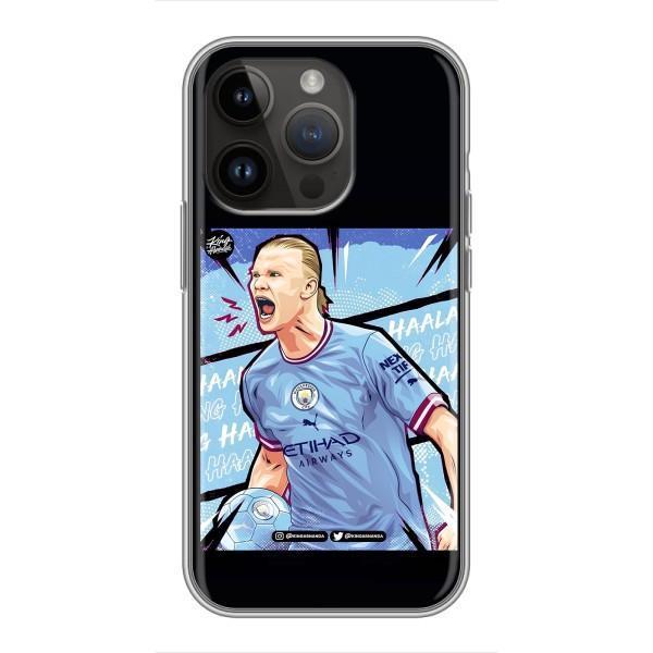 Чохли з футболістом Ерлінг Холанд для iPhone 14 Pro (AlphaPrint) – гол Ерлінг Холанд