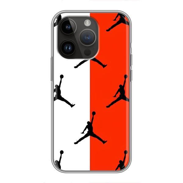 Чехлы для iPhone 14 Pro - с картинкой JORDAN (AlphaPrint) – Лого Джордан