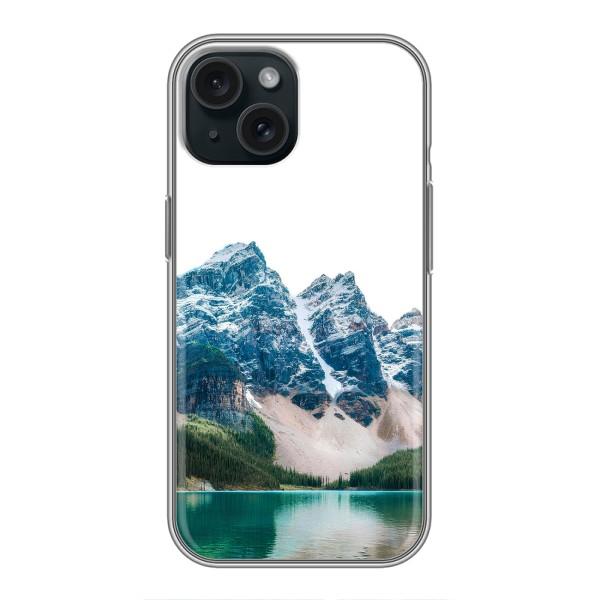 Силиконовый чехол с КАРТИНКАМИ лето для iPhone 14 (AlphaPrint) – Гори
