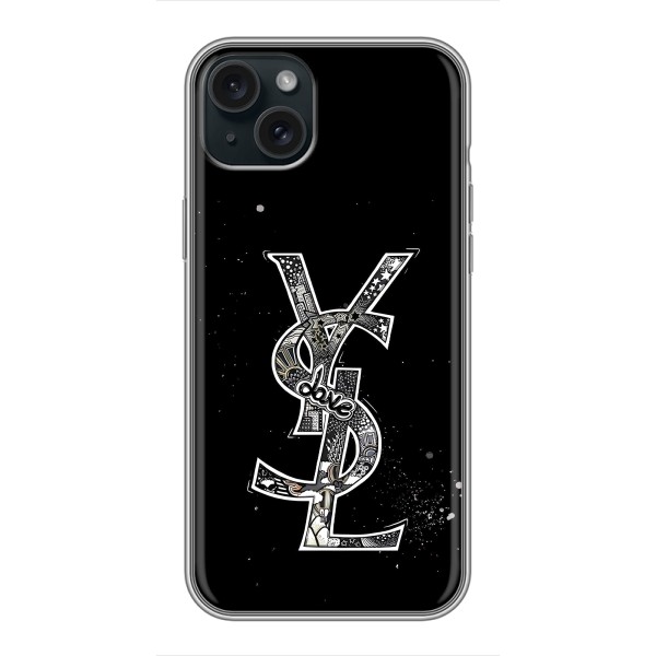 Чохол (Dior, Prada, YSL, Chanel) для iPhone 14 Plus – YSL