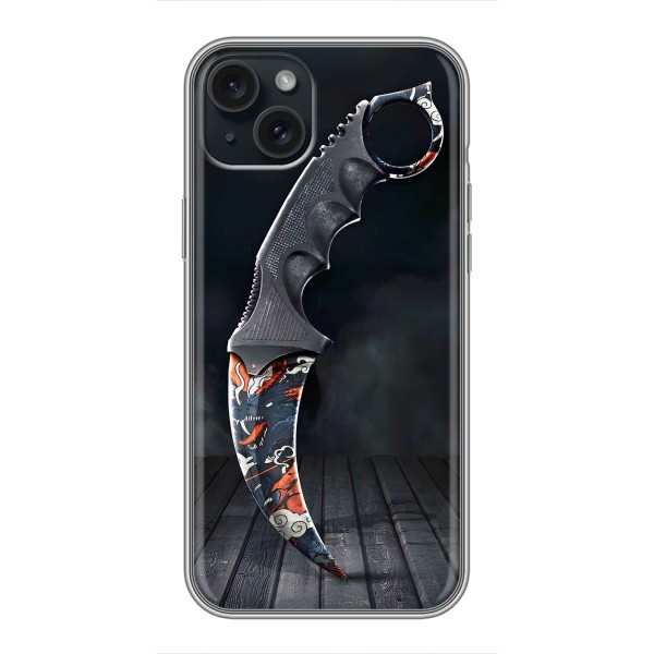 Чохол КІБЕРСПОРТ для iPhone 14 Plus – Кинжал КС ГО