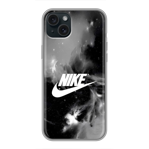 Чехол с логотипом Найк на iPhone 14 Plus – Найк дымчатый