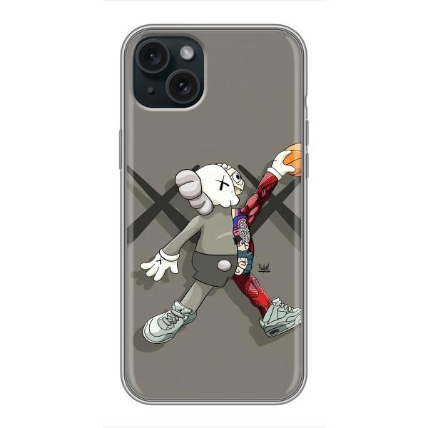 Чохли для iPhone 15 Plus - Bearbrick Louis Vuitton (PREMIUMPrint) – Беарбрік Джордан