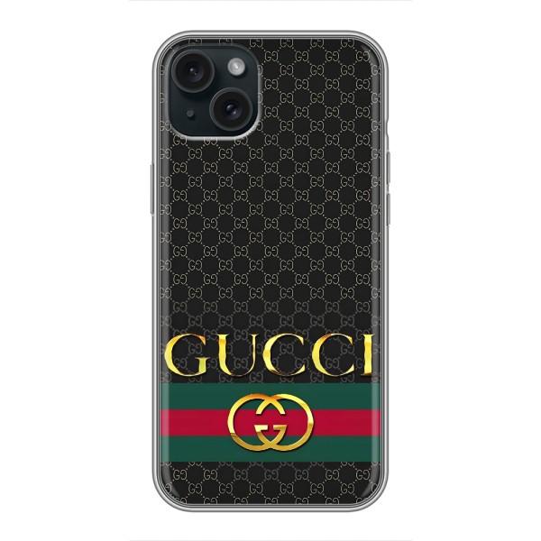 Чехлы ГУЧЧИ для Айфон 15 Плюс (AlphaPrint) – Gucci оригинал
