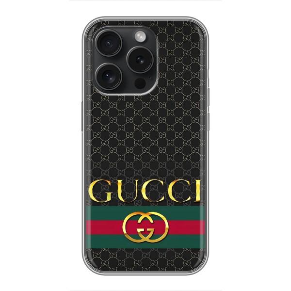 Чохли  GUCCI для Епл 15 Про (AlphaPrint) – Gucci оригінал
