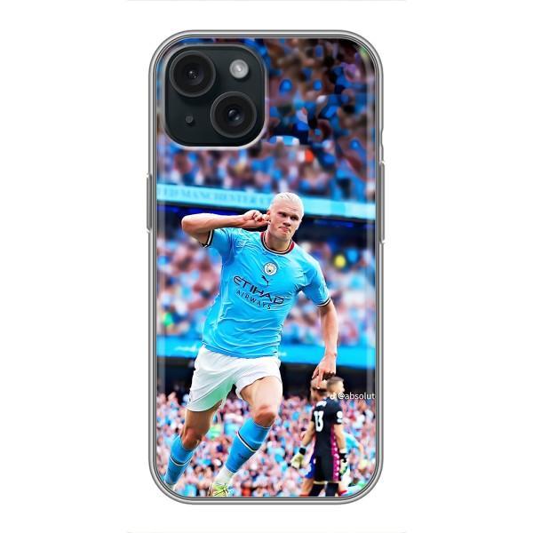 Чохли з футболістом Ерлінг Холанд для iPhone 15 (AlphaPrint) – фанати Холанда