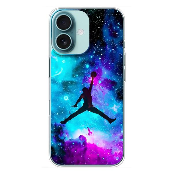 Чохли для iPhone 16 Plus - з картинкою JORDAN (AlphaPrint) – Яскравий Джордан