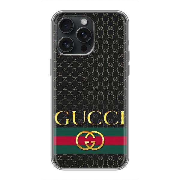 Чохли  GUCCI для Айфон 16 Про Макс (AlphaPrint) – Gucci оригінал