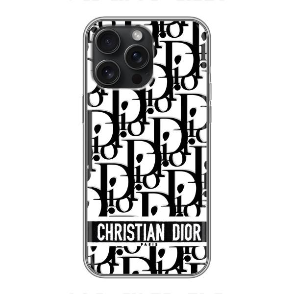 Чехол (Dior, Prada, YSL, Chanel) для iPhone 16 Pro Max – Christian Dior
