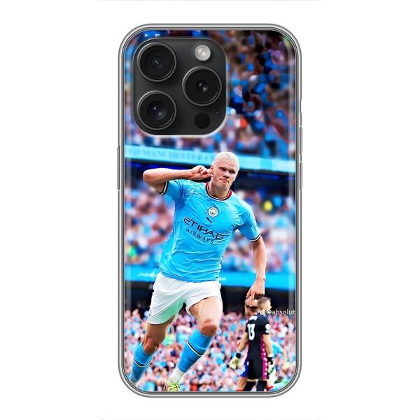 Чохли з футболістом Ерлінг Холанд для iPhone 16 Pro (AlphaPrint) – фанати Холанда