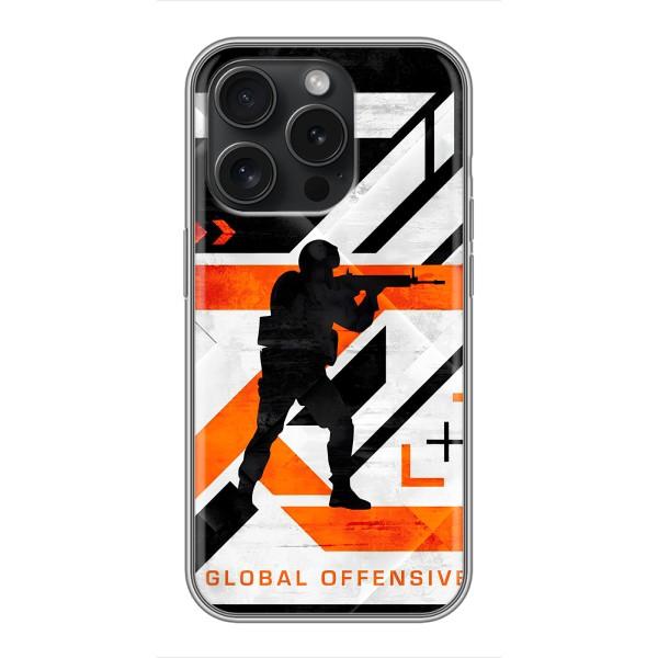 Чехлы с тематикой Киберспорт для iPhone 16 Pro (VPrint) – Cs:Go