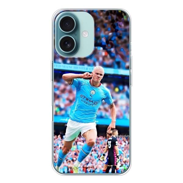 Чехлы с футболистом Ерлинг Холанд для iPhone 16 (AlphaPrint) – фанаты Холанда