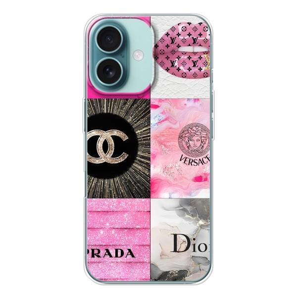 Чехол (Dior, Prada, YSL, Chanel) для iPhone 16 – Модница