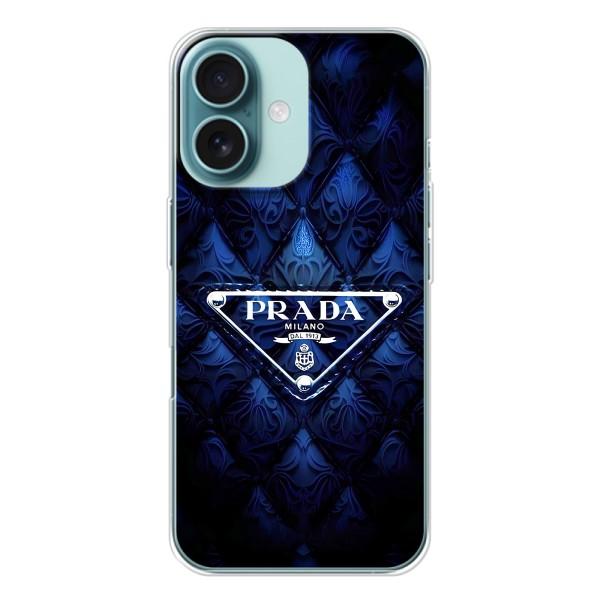 Чехол (Dior, Prada, YSL, Chanel) для iPhone 16 – Прада