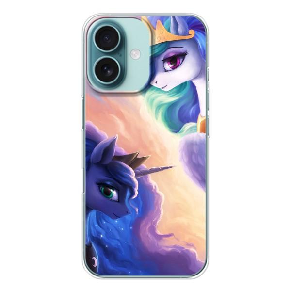 Чохол Unicorn на iPhone 16 – Єдиноріжки на хамарках