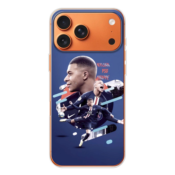 Чохол (TPU) з Футболістом на iPhone 17 Pro Max – Киліан