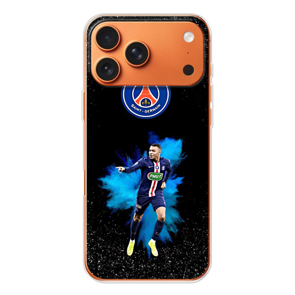 Чохол (TPU) з Футболістом на iPhone 17 Pro Max – Мбаппе ПСЖ