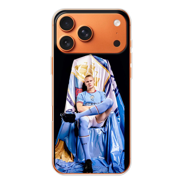 Чехлы с футболистом Ерлинг Холанд для iPhone 17 Pro Max (AlphaPrint) – футболист Холанн