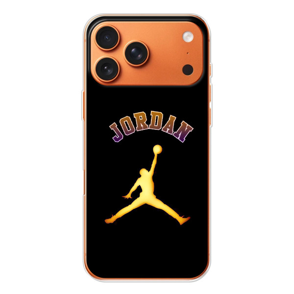 Чехлы для iPhone 17 Pro Max - с картинкой JORDAN (AlphaPrint) – Jordan Gold