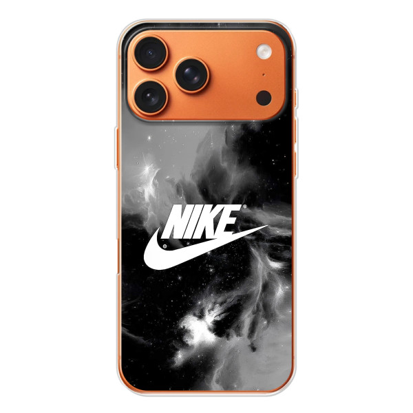 Чехол с логотипом Найк на iPhone 17 Pro Max – Найк дымчатый