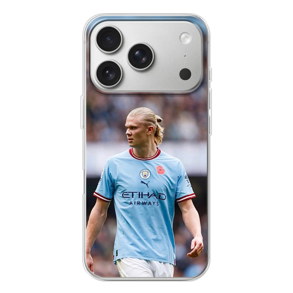 Чехлы с футболистом Ерлинг Холанд для iPhone 17 Pro (AlphaPrint) – Эрлинг Холанд