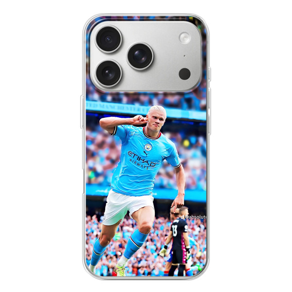 Чехлы с футболистом Ерлинг Холанд для iPhone 17 Pro (AlphaPrint) – фанаты Холанда