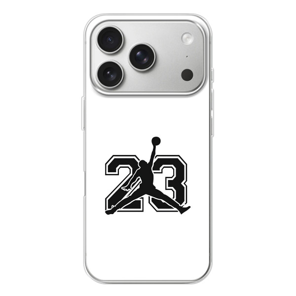Чехлы для iPhone 17 Pro - с картинкой JORDAN (AlphaPrint) – Jordan 23