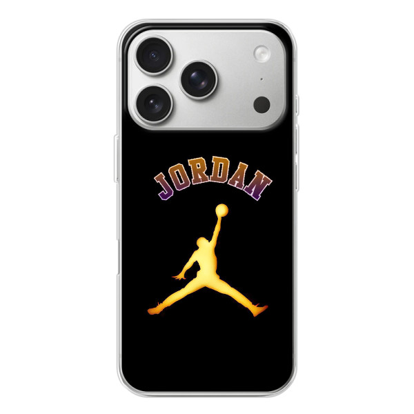 Чехлы для iPhone 17 Pro - с картинкой JORDAN (AlphaPrint) – Jordan Gold