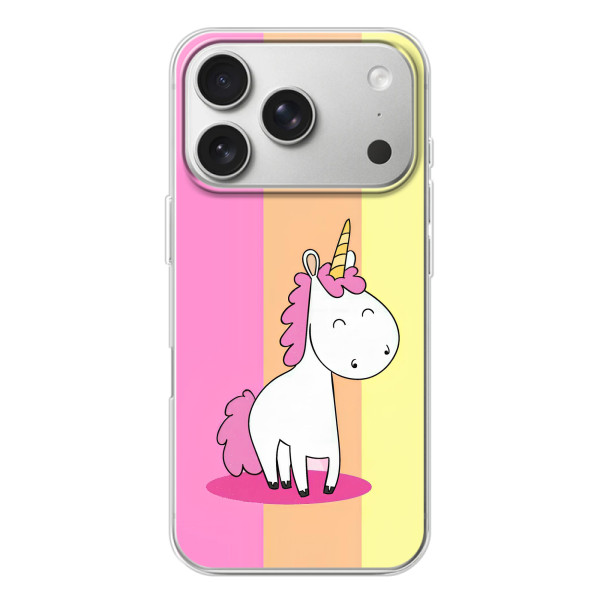 Чехол Unicorn на iPhone 17 Pro – Радужный Единорог