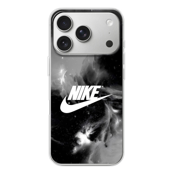 Чехол с логотипом Найк на iPhone 17 Pro – Найк дымчатый
