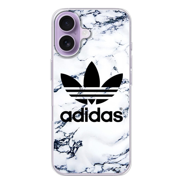 Чохли Адидас для iPhone 17 (AlphaPrint) – Адідас на мраморі