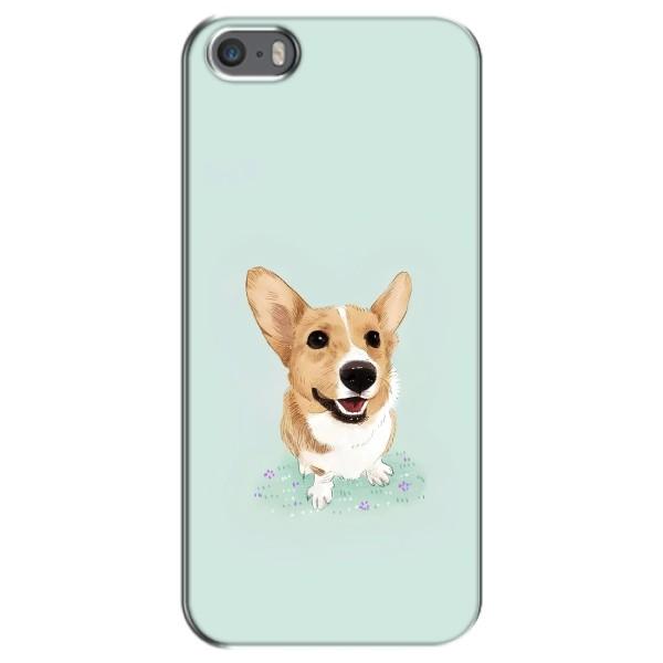 Чехлы с собаками для iPhone 5 / 5s / SE (VPrint) – Корги