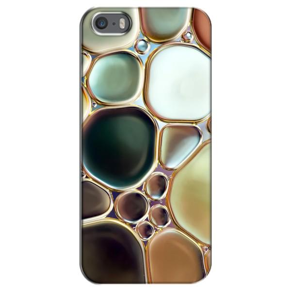 Мраморный чехол на iPhone 5 / 5s / SE (VPrint) – Радужный Мрамор