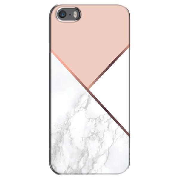 Мраморный чехол на iPhone 5 / 5s / SE (VPrint) – Тройной мрамор
