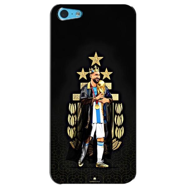 Чохли для iPhone 5c (Leo чемпіон) (AlphaPrint) – Мессі Король