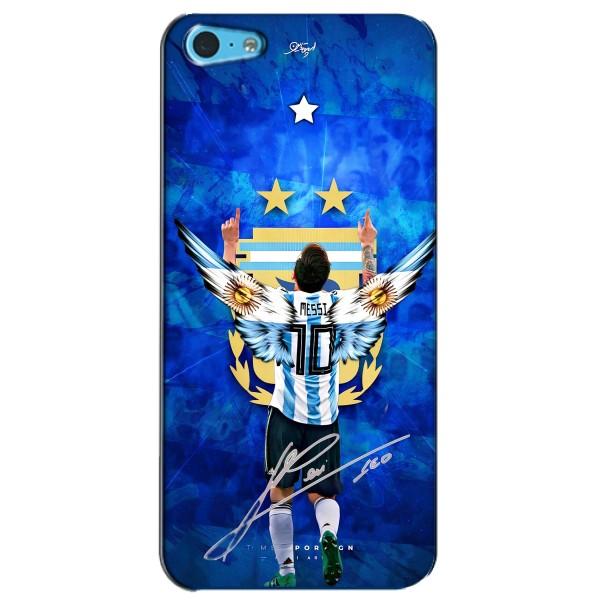 Чохли для iPhone 5c (Leo чемпіон) (AlphaPrint) – Мессі збірна