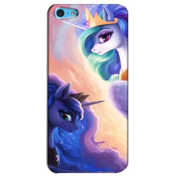 Чехол Unicorn на iPhone 5c – Единорожки на тучках