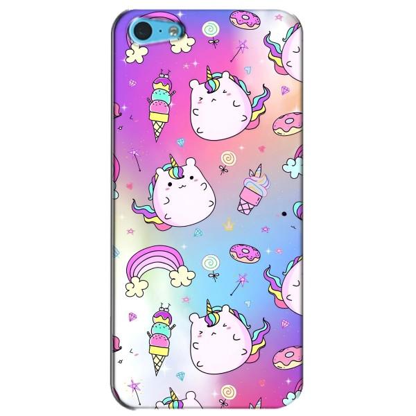 Чехол Unicorn на iPhone 5c – Радуга и Единорог