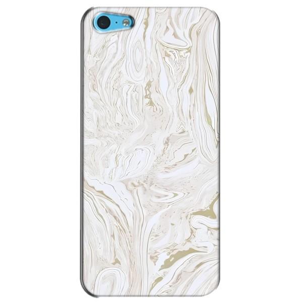Мраморный чехол на iPhone 5c (VPrint) – Белый мрамор