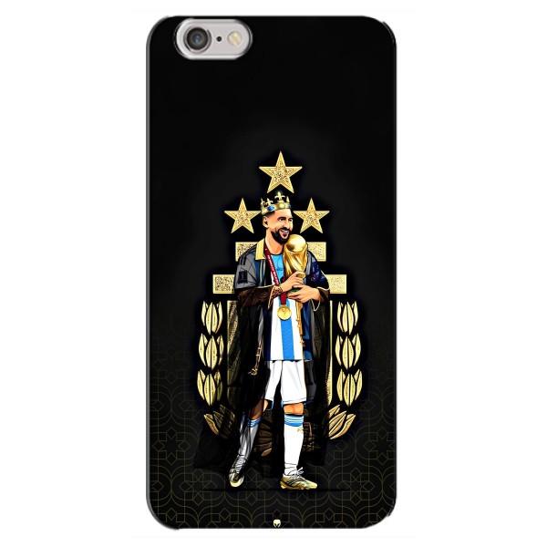 Чехлы для iPhone 6 Plus / 6s Plus (Leo чемпион) (AlphaPrint) – Месси Король