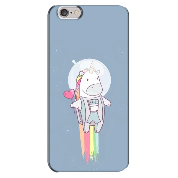 Чехол Unicorn на iPhone 6 Plus / 6s Plus – Единорог космонавт