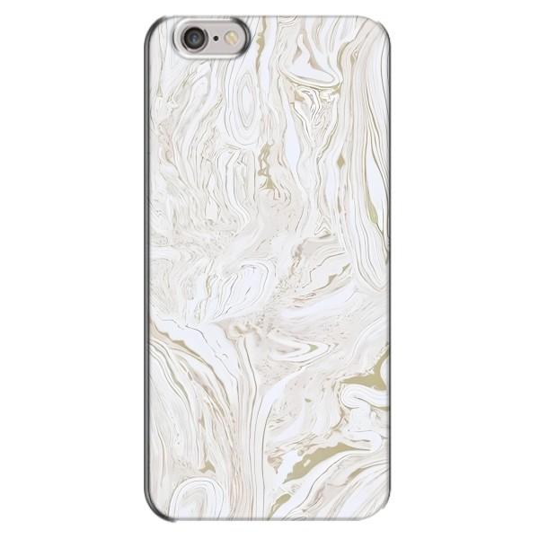 Мраморный чехол на iPhone 6 Plus / 6s Plus (VPrint) – Белый мрамор
